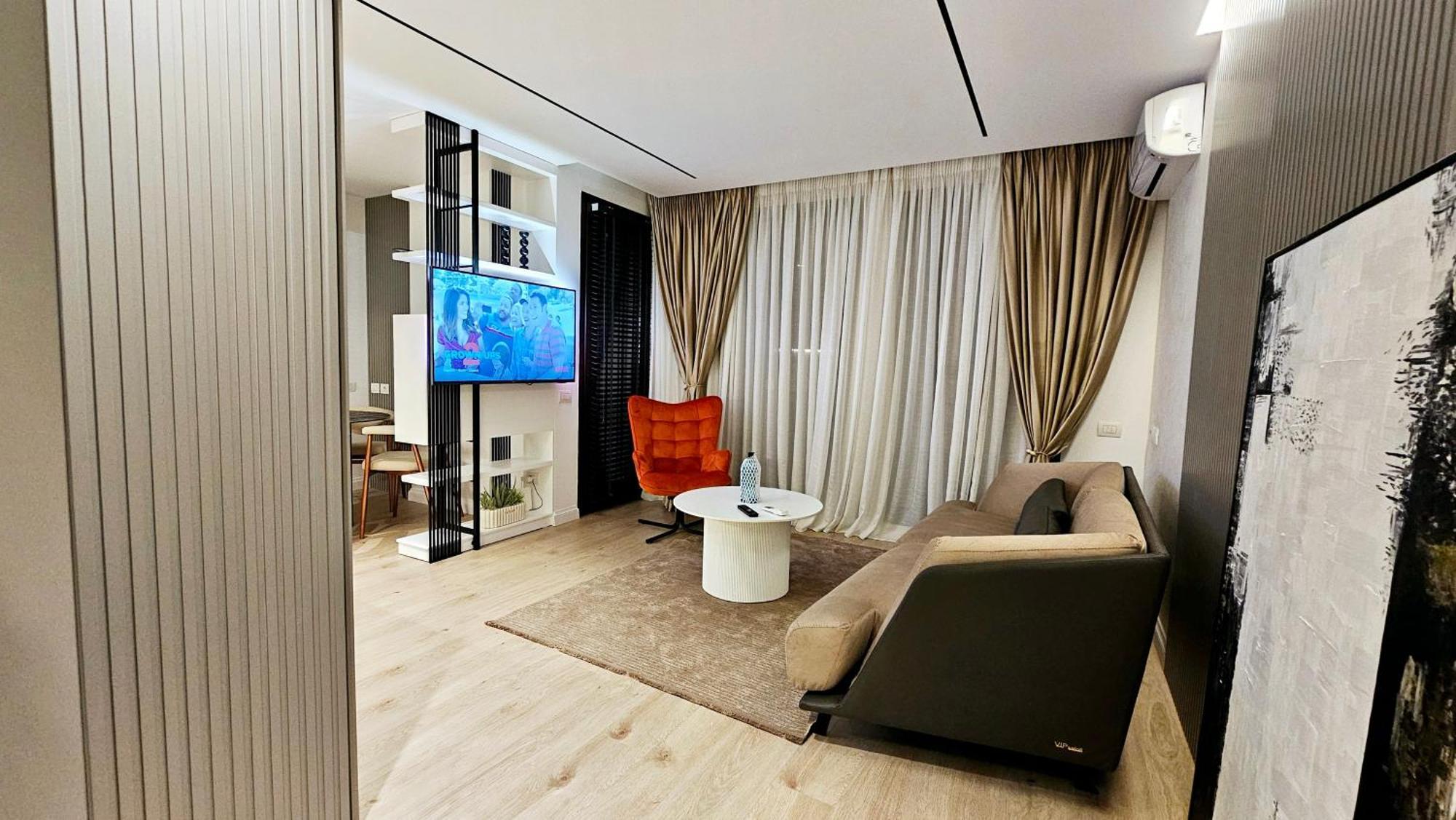 Center Apartment Easy_Luxury Tirana Habitación foto